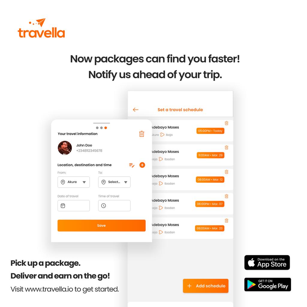 ogunrantimoses's tweet photo. How are you fixing Africa??

Me : through @Travellaio, I'm building a better connected, more affordable and faster logistics system.

Tryna do ur part. https://t.co/NyxAzUbaMS
