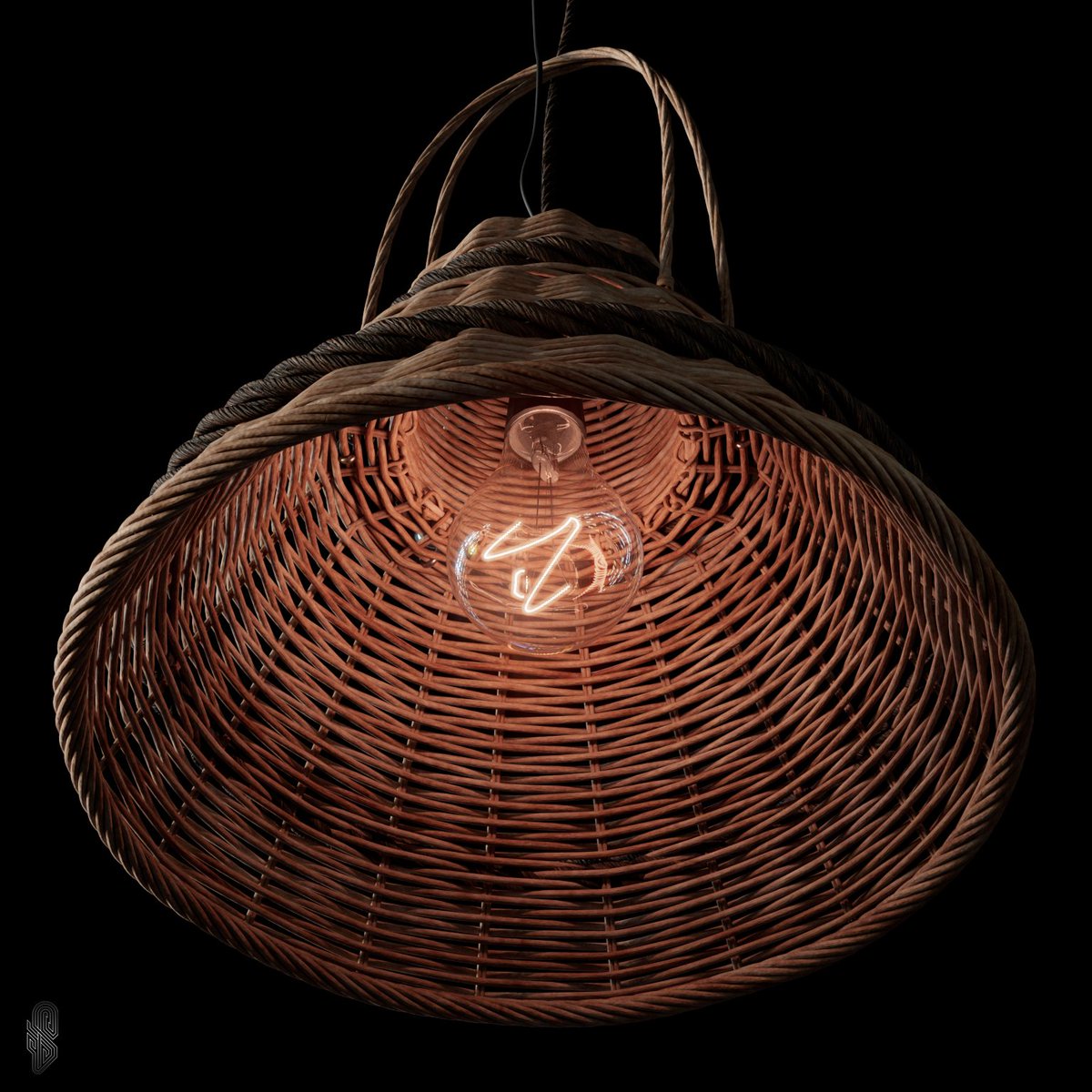 sorution_'s tweet photo. a 3D model of a rustic rattan pendant lampshade.
#3D #3DModel #3DModeling #3Dart #3Dartist #3Dvisualization #3DArtist #3Ddesign #3D_design #3dsmax #Autodesk #vray #adobe #adobe_3d_painter #substance_painter #choasgroup #game_asset #game_prop #asset_artist #cg #cgi https://t.co/IaK6ZvsyWA