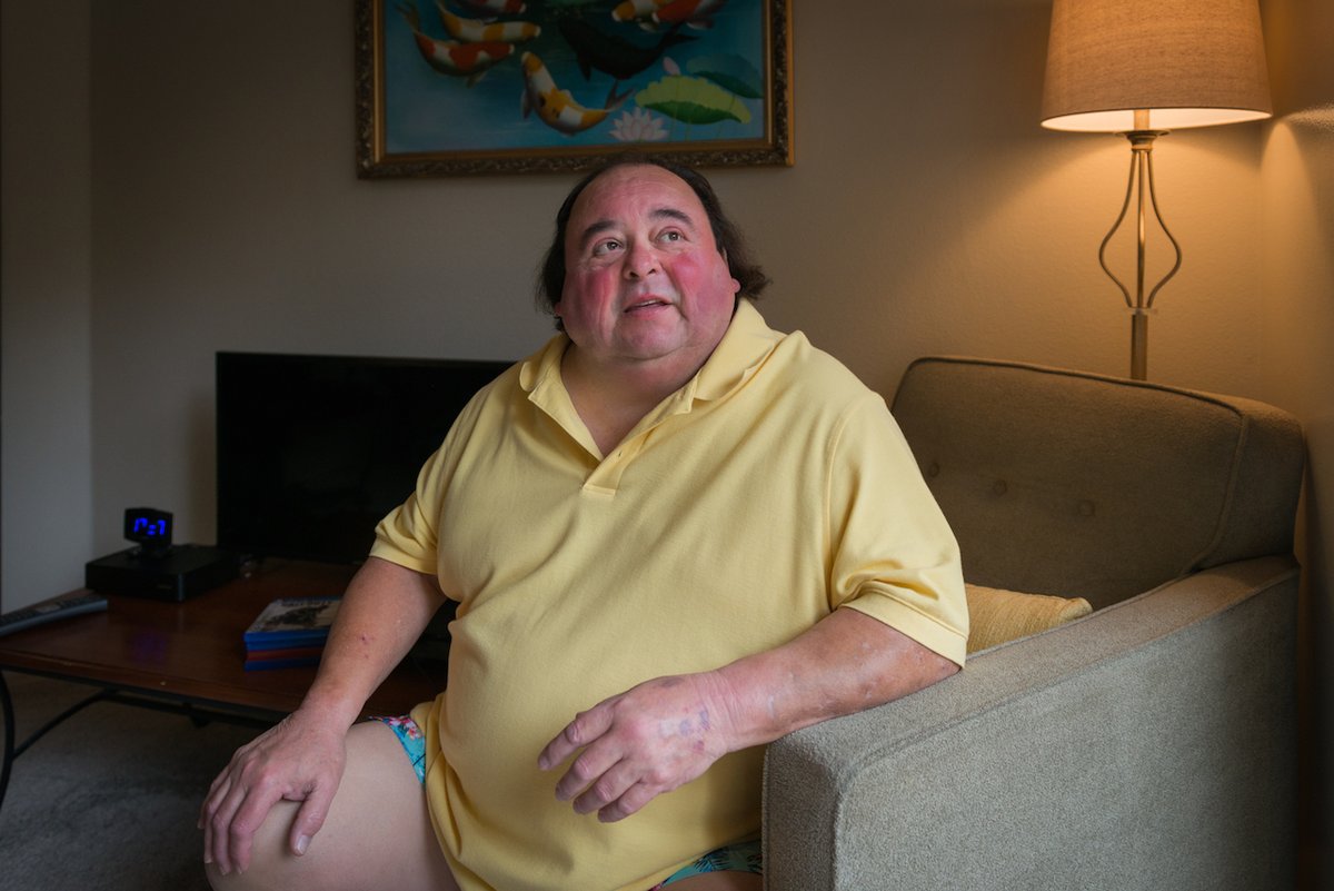 Heidi de Marco (@heididemarco) on Twitter photo I photographed Stephen Morton at his apartment in Orange County. He has major health problems, including chronic heart disease, diabetes & asthma. CA wants to tap federal health care funding to cover rent for formerly homeless people. khn.org/MTY0MzQwNA via <a href="/khnews/">Kaiser Health News</a> <a href="/latimes/">Los Angeles Times</a> I photographed Stephen Morton at his apartment in Orange County. He has major health problems, including chronic heart disease, diabetes & asthma. CA wants to tap federal health care funding to cover rent for formerly homeless people. khn.org/MTY0MzQwNA via <a href="/khnews/">Kaiser Health News</a> <a href="/latimes/">Los Angeles Times</a>