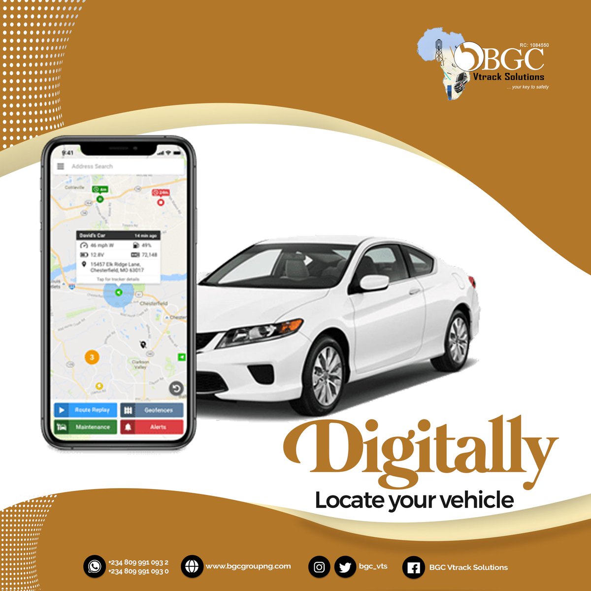 bgc_vts's tweet photo. Track your vehicle Digitally with BGC VTRACK SOLUTIONS...........
Find out more from us!
#vtrack #smartphone #realtime #liveview #gainfollowers #gps #gpsapp #tracking #followforfollowback #gain https://t.co/dxEI6mfqaO