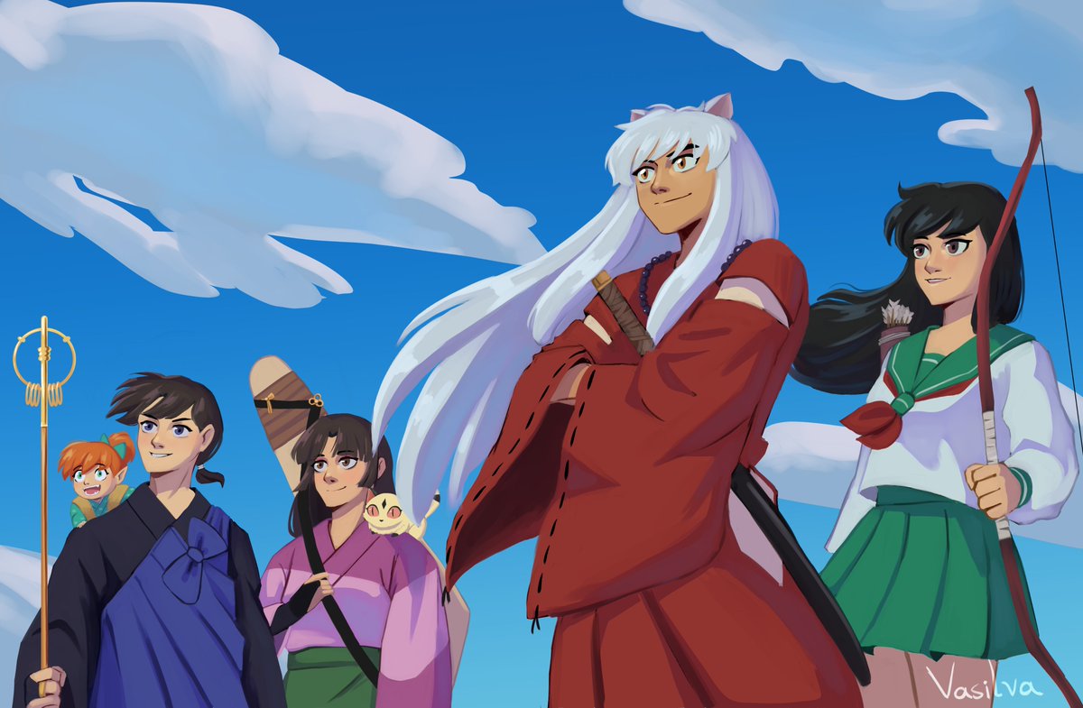 vasilva_art's tweet photo. The best squad! 🥹🫶
#inuyasha #犬夜叉 https://t.co/BafifAqLZB