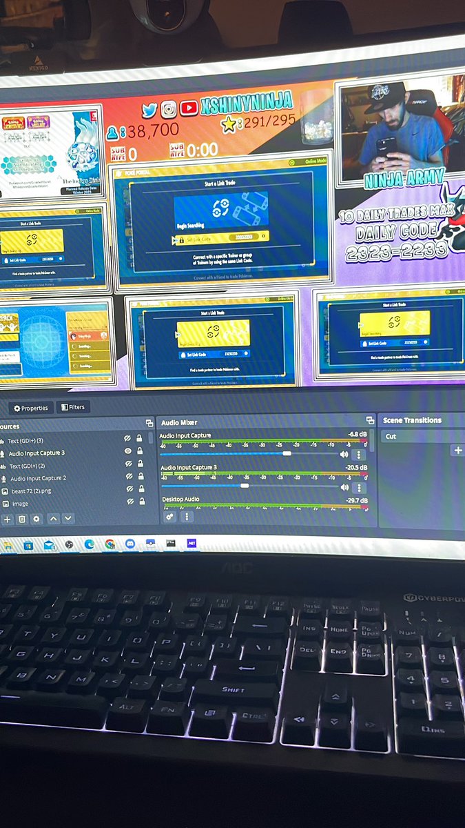 xShinyNinja's tweet photo. Happy Monday gang let’s get the week started off the right way!! https://t.co/J2Dg3BD5Eo see you guys in the chat let’s go #Twitch #PokemonScarletViolet 
Stay blessed out there 🔥🙏🏼✅ https://t.co/kppisvVyr7