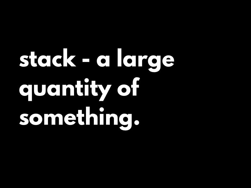 theblkwlthco's tweet photo. STACK https://t.co/OAeVWUYPar