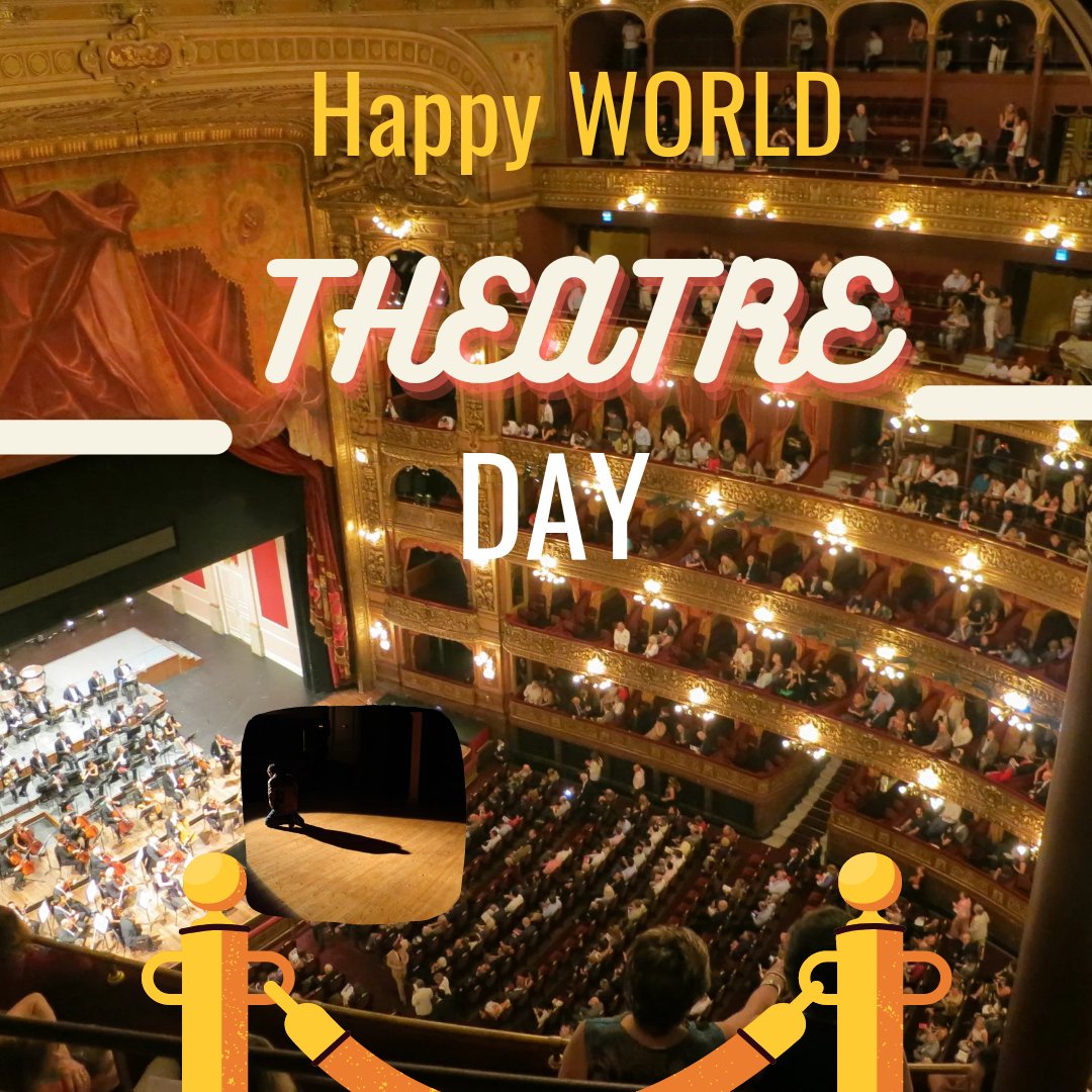 #WorldTheatreDay #quoteoftheday #quotesdaily #enjoyeverymoment #enjoylife #TheatreDay #theaterday