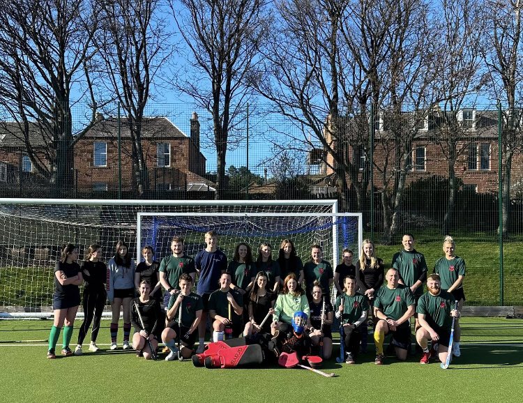 Senior pupils v Staff Hockey  at DGS today! Staff (and a few younger pupils) taking the spoils 2-1! Good fun and played in great spirits!  This was the S6  Girls-last school match  😒 good luck to you all! Next up Staff v Seniors 🏀🏀 #RISE