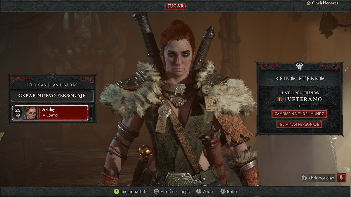 ChrisHenares's tweet photo. DespuΓ©s de llevar mi personaje a nivel 25 y acabar la beta de #DiabloIV me he creado nuevo personaje con muerte permanente y tambiΓ©n en veterano. Espero no arrepentirme. #DiabloIVOpenBeta #DiabloIVBeta #DiabloIVBetaAbierta.
Menudo vicio llevo. Me encanta. https://t.co/LriZ9vG4YR