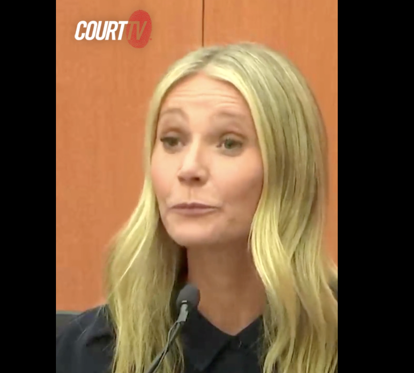 BoFlaneur's tweet photo. A simpleton's considerations watching bits 'n pieces of GP trial:
 #GwynethPaltrow is annoying af
Looks like she is telling the truth though
Man, she is the very embodiment of smugness, entitlement and condescencion https://t.co/fQwdsGm8gD