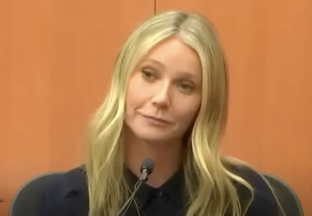 BoFlaneur's tweet photo. A simpleton's considerations watching bits 'n pieces of GP trial:
 #GwynethPaltrow is annoying af
Looks like she is telling the truth though
Man, she is the very embodiment of smugness, entitlement and condescencion https://t.co/fQwdsGm8gD