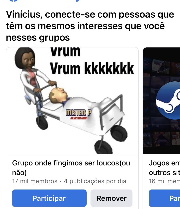 Vinidesordi's tweet photo. Os grupos que aparece no meu face é os melhor https://t.co/yOoRuuan8L