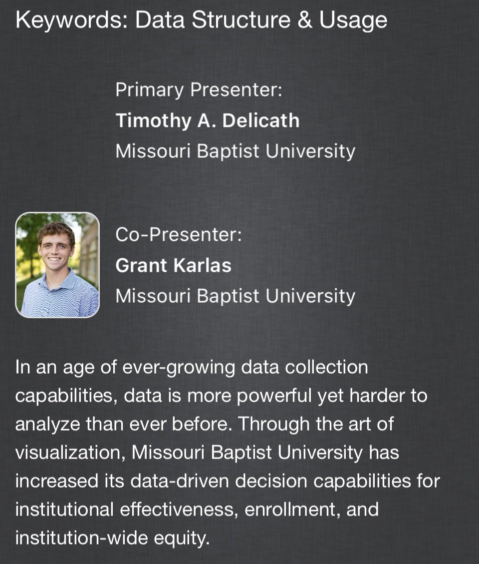 SteveMaier_'s tweet image. Looking forward to this presentation! #DataNerd #hlc2023