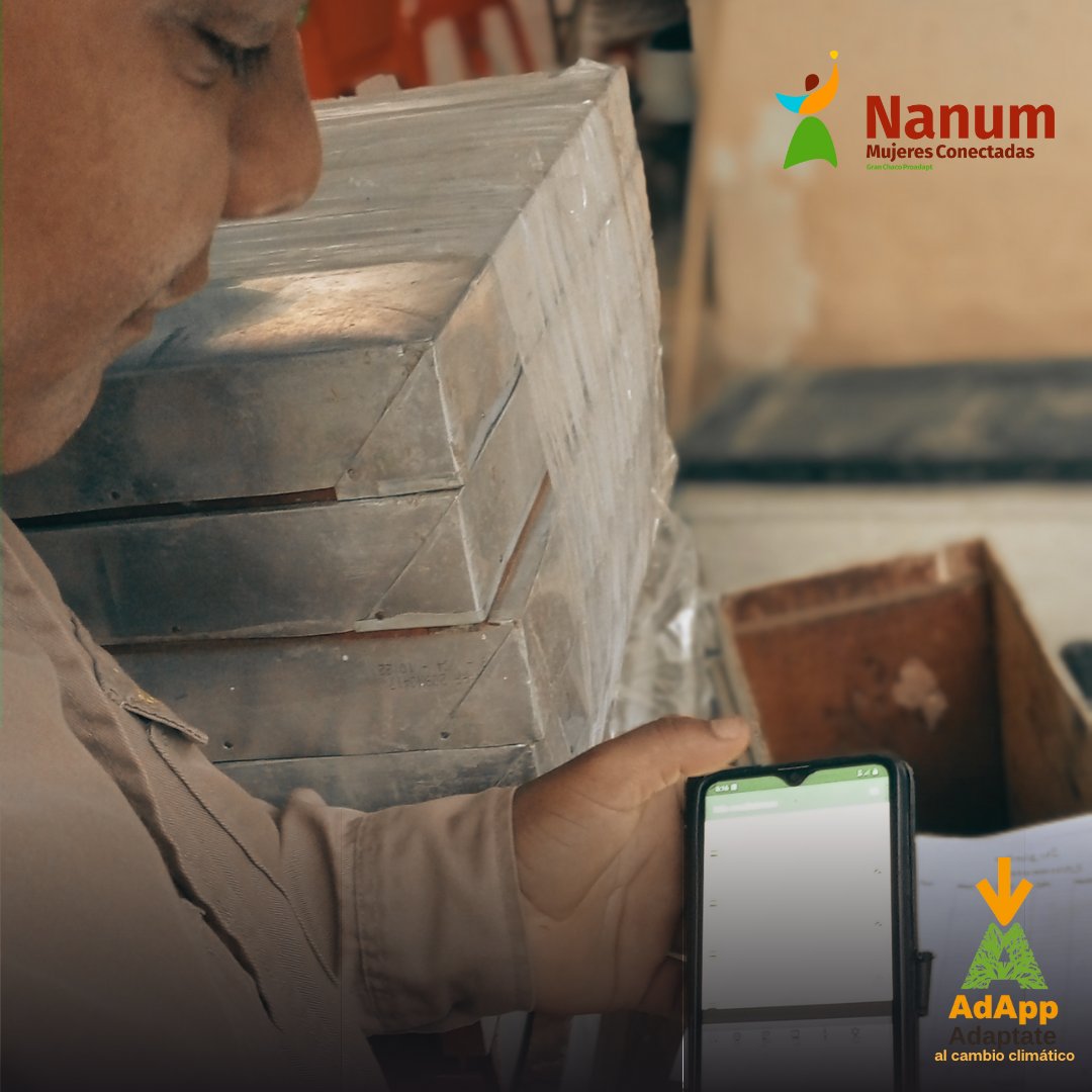 ChacoProadapt's tweet photo. 👉Conmemoramos el #DíaMundialDelClima este pasado #26Marzo con la #AdApp, aplicación móvil 📱 que ayuda a productores del #GranChaco a conocer el estado del #clima.⛅
#Hoy, datos de 60 pluviómetros entregados a productores chaqueños son cargados a través de #AdApp.
#SomosNanum https://t.co/AGJwaPOyrb