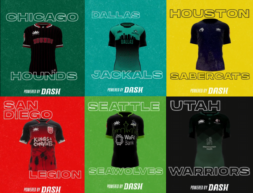 JamDelay's tweet photo. I did the work, here are all 12 #MLR2023 City Series jerseys, divided into Conferences!

Which is your favourite? Least favourite? By my count, 3 are the same as last year, and only a few skylines!

The @usmlr announcement says 'match-worn' so we'll see these on the pitch soon! https://t.co/LioLbdudCd