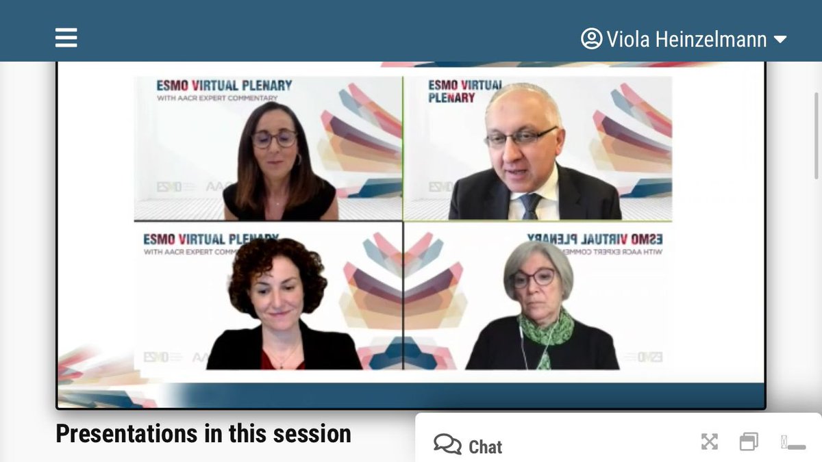 What an amazing ESMO Virtual Plenary! It has been such an honor to discuss the important and practice changing results of the RUBY trial with @MirzaCPH @AnaOaknin and Elise Kohn #ESMOVirtualPlenary @myESMO @AACR #endometrialcancer #immunotherapy