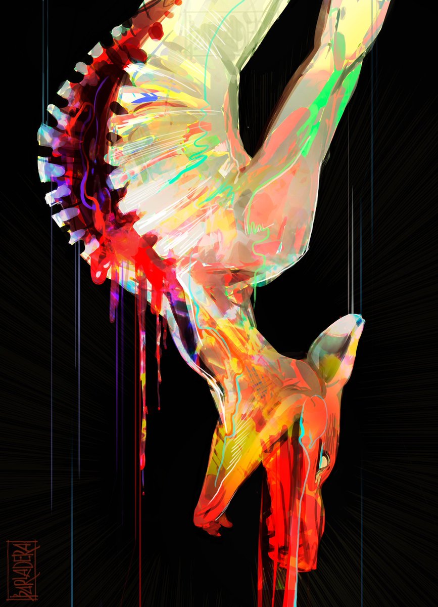 barladera's tweet photo. just curious, would anyone be interested in rough colorful stuff like this as a comm? and how would you price it? https://t.co/6nljmBlMfa