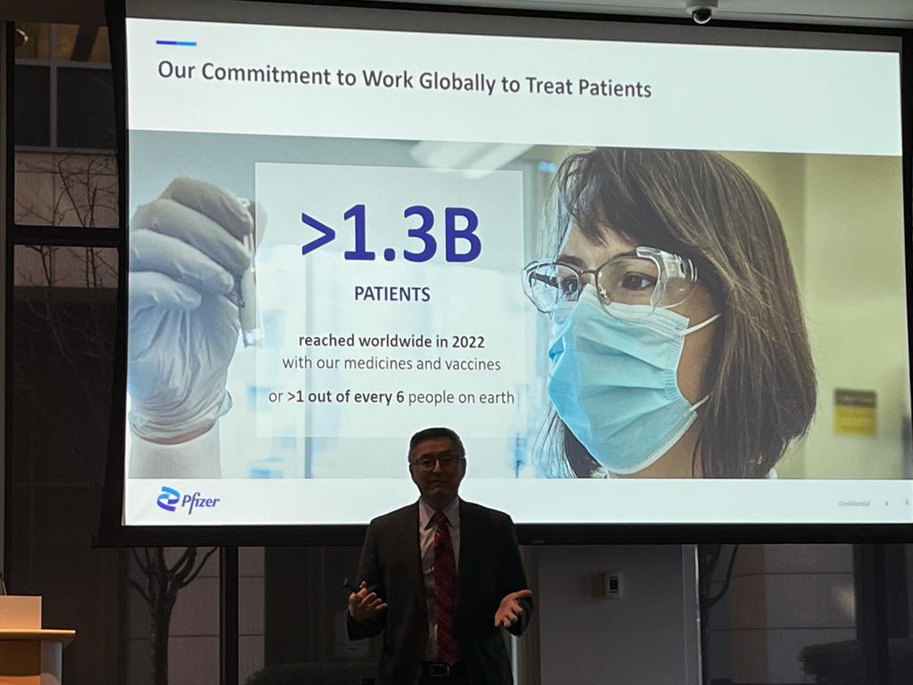 Promising insights into the work of <a href="/pfizer/">Pfizer Inc.</a> and <a href="/MassBio/">MassBio</a> this morning. The greater Boston area is a life science hub, where more than 100,000 scientists are working on breakthroughs that will change the medical future and patient‘s lives. Huge opportunities also for 🇦🇹. #EAMA
