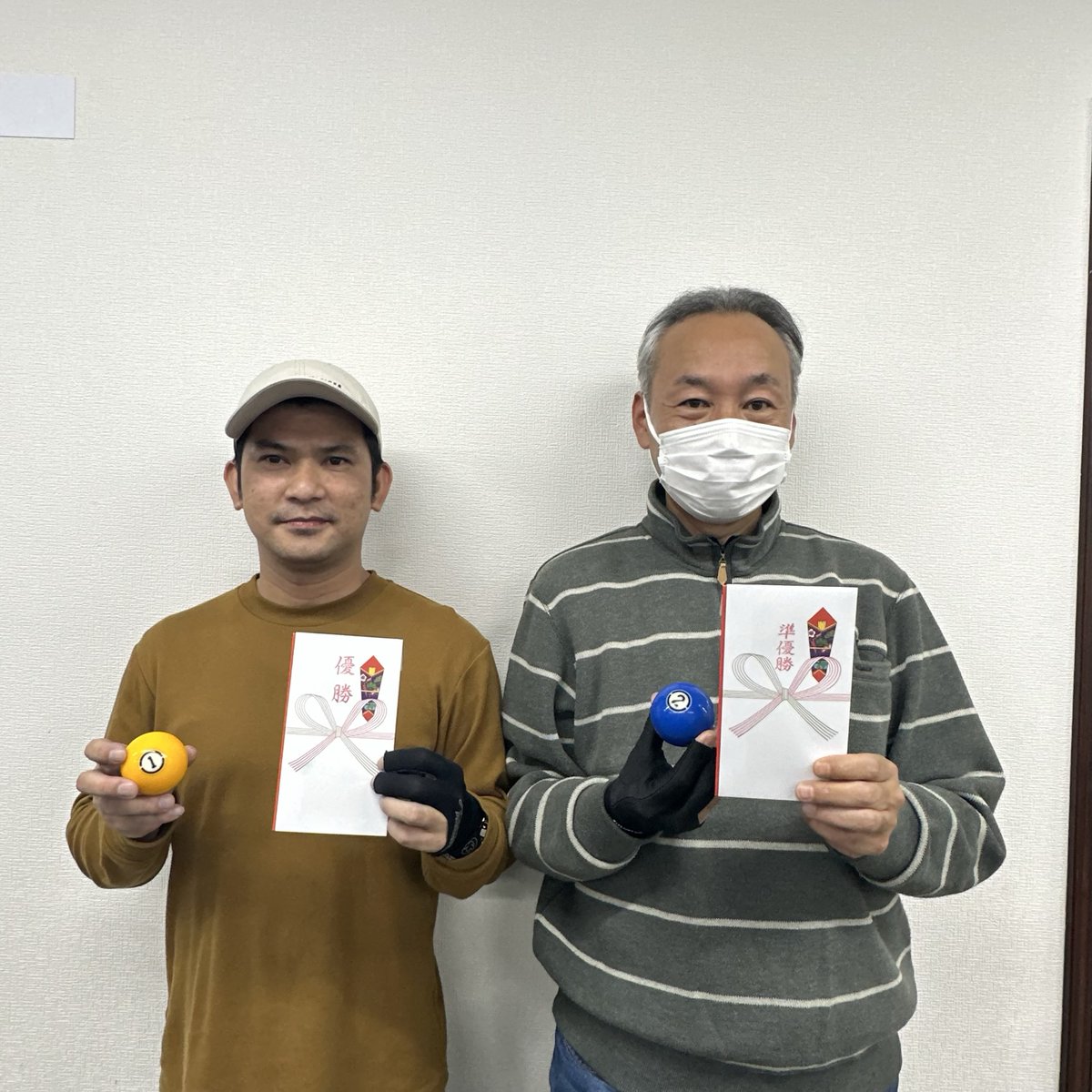 Cool_Pool_Cup's tweet photo. 3/26（日）「CoolPoolCup2022 BC戦 vol.23」の優勝はジョン・クラべリアさん（SB AMII）！
惜しくも準優勝は柴田さん（B ヤマニ）！
ジョン・クラべリアさん、8ボールハンデでのSB優勝��めでとうございます！🎉㊗️🎊
2022年度シーズン終了です！

#CoolPoolCup #scratchmania #BC戦 https://t.co/01RN0QqjLa