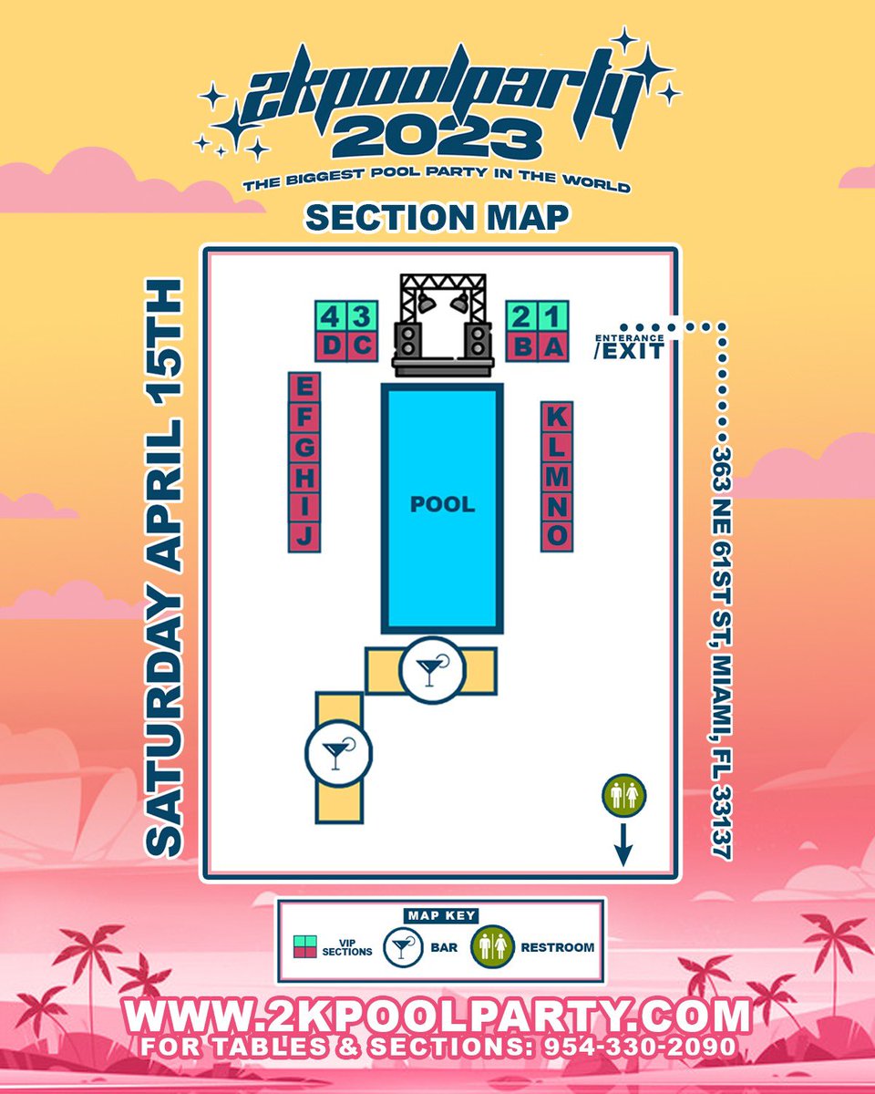 iHateJulian's tweet image. Sections &amp;amp; Tickets On Sale Now

2kpoolparty.com

Sat April 15th

954.330.2090 &amp;lt;—- To Reserve Your Section

💦💦💦 | #2KPoolParty