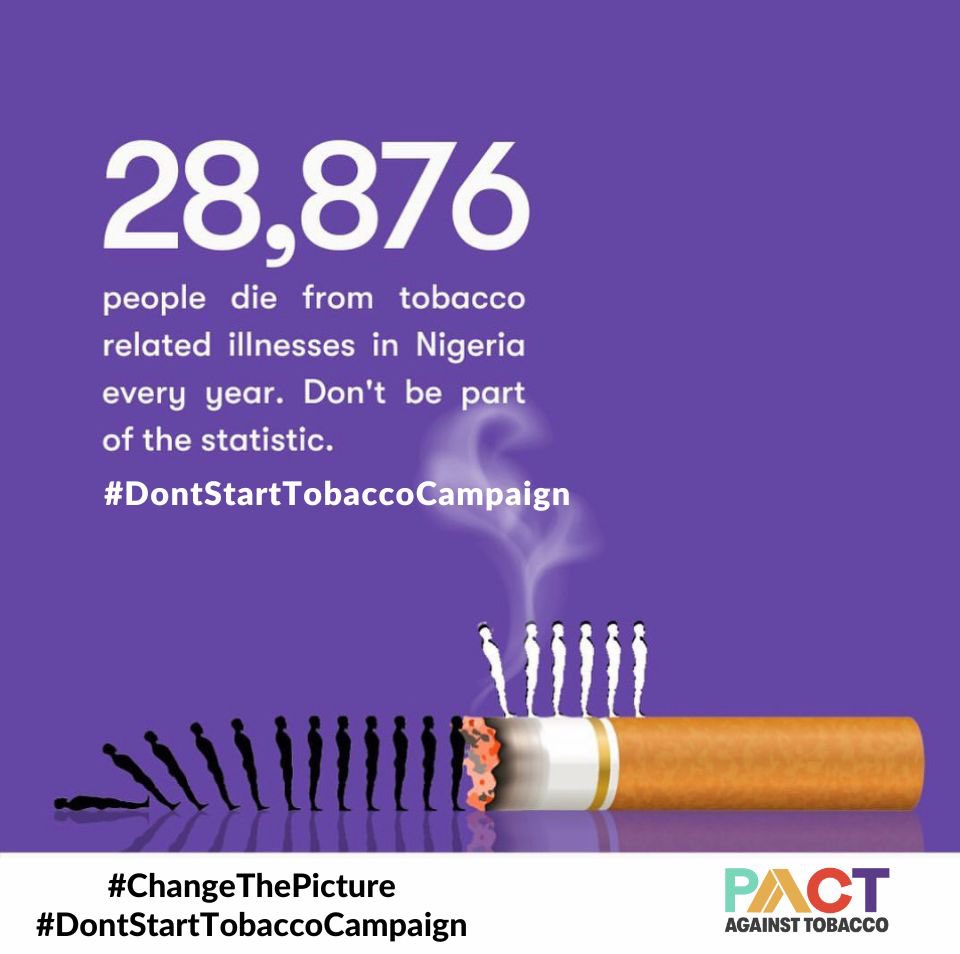 Mo_jolaoluwa_'s tweet photo. Quit Smoking!

#PACT
#ChangethePicture #DontStartTobacco
#PACTLagosHub https://t.co/Ce8j9XSs5y
