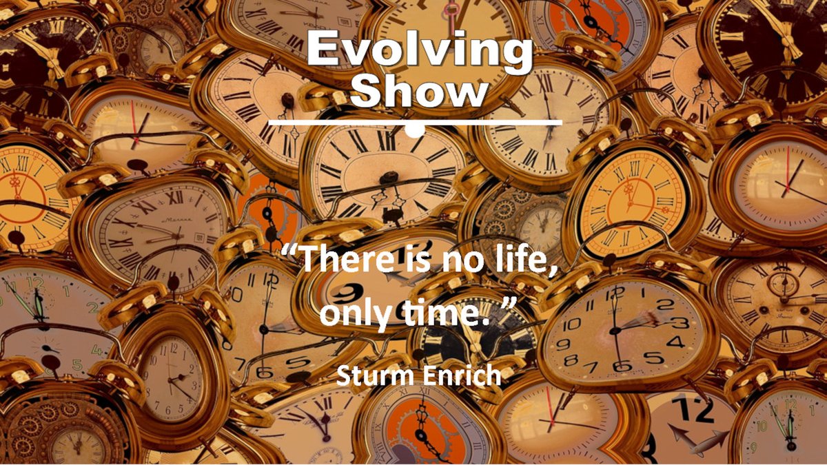 AHumanCommunity's tweet image. How To Overcome Fear: “There is no life, only time.” Sturm Enrich tinyurl.com/mrxn5yrc  #HowToOvercomeFear #EvolvingShowPodcast