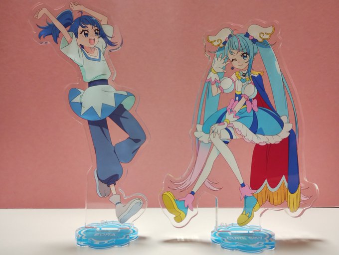 おすわりキュアスカイ狙いでゲッツしたんやで。指かわ。 