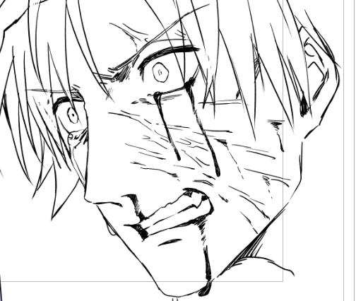 ぶちぎれ顔描くの好き侍 
