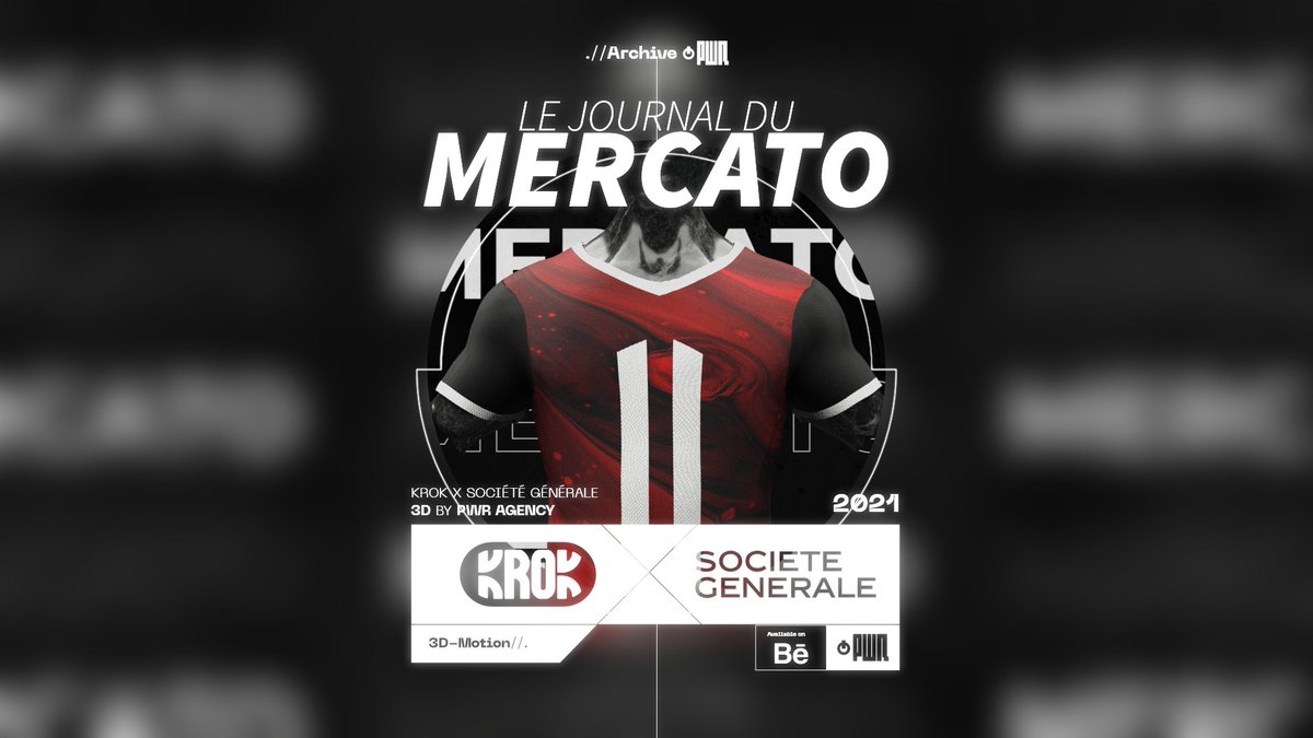 PWR_Collectif's tweet photo. Cette semaine on vous présente une intro réalisée pour une émission sur le mercato League of Legends !

Elle était publiée hebdomadairement vers fin 2021 sur le compte Esport de la Société Générale et était commentée par Krok.

▶️Les détails sur Behance : https://t.co/Nz56IiZgVR https://t.co/eHyvilDDEv