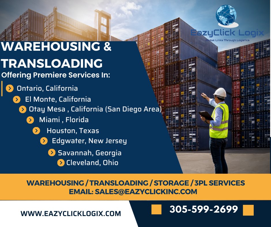 EazyclickInc's tweet photo. #transloading #warehousing #supplychainmanagement #inventorymanagent #storage #logistics #palletstorage #devanning #container #oceanfreight #freight https://t.co/QdKQNOJNNY