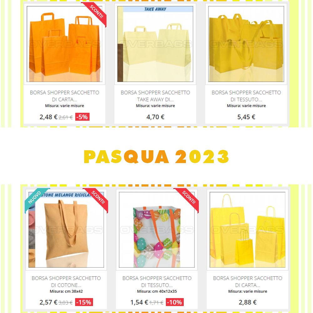 overbags's tweet photo. Le nostre proposte di Pasqua.
https://t.co/59jSpuf8eF https://t.co/1BfdRPcbUB