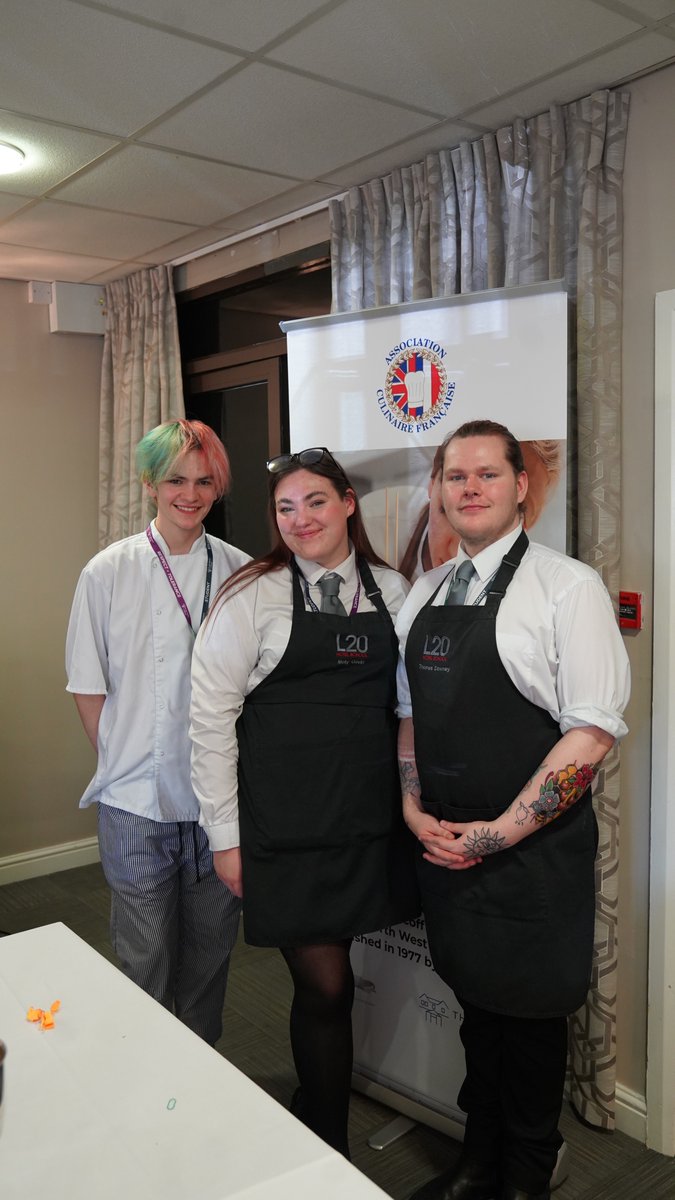 Hugh Baird College L20 Hotel School are the proud hosts of this years Association Culinaire Francaise, Commis Of The Year Competition 2023! 🌟 🍽️ 

@WirralMet  @WorsleyCollege @blackpoolcollege  @StHelensCollege @colegllandrillo   @COLCollege @hopwoodhall