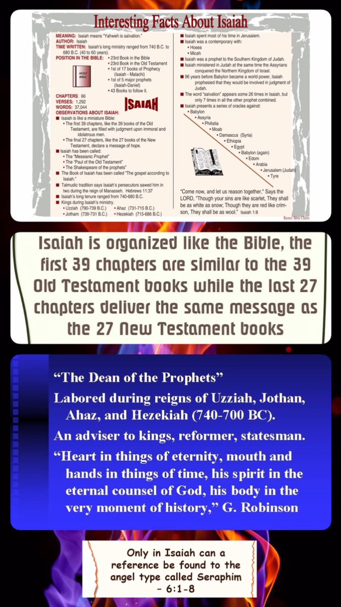 bbbthatsright's tweet photo. What Are The Prophets Saying? The Book of Isaiah:
https://t.co/nNaiIO9fHG
#YHWH #Yeshua #Yahweh #Jesus #TheBookofIsaiah #WhatAreTheProphetsSaying #FaceLikeFlint #Wisdom #Encouragement #Love #Bible #Christian #Repentance #GodIsLove https://t.co/jXbIfwu0X2