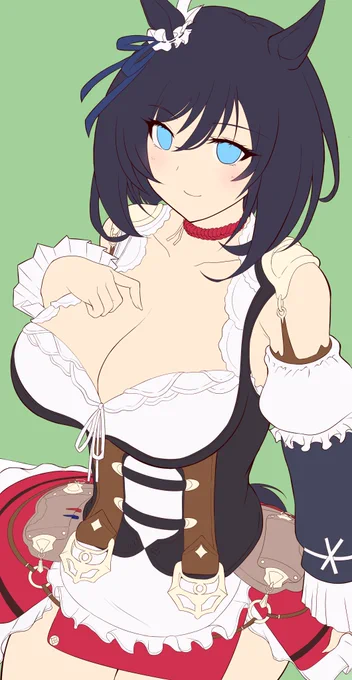 ホントはこれもカラー完成やっておきたかった(もう1年前…)#エイシンフラッシュ生誕祭2023 