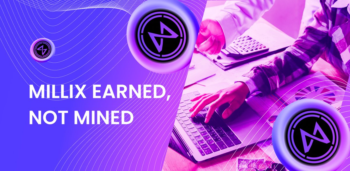 ⚡millix is not mined, it is earned⚡
The more you contribute to the distribution of Millix, the greater the opportunity to earn in the future!

Millix founders intend to put millix in the hands of at least one billion people.

The distribution plan👉 millix.org/millix-distrib…