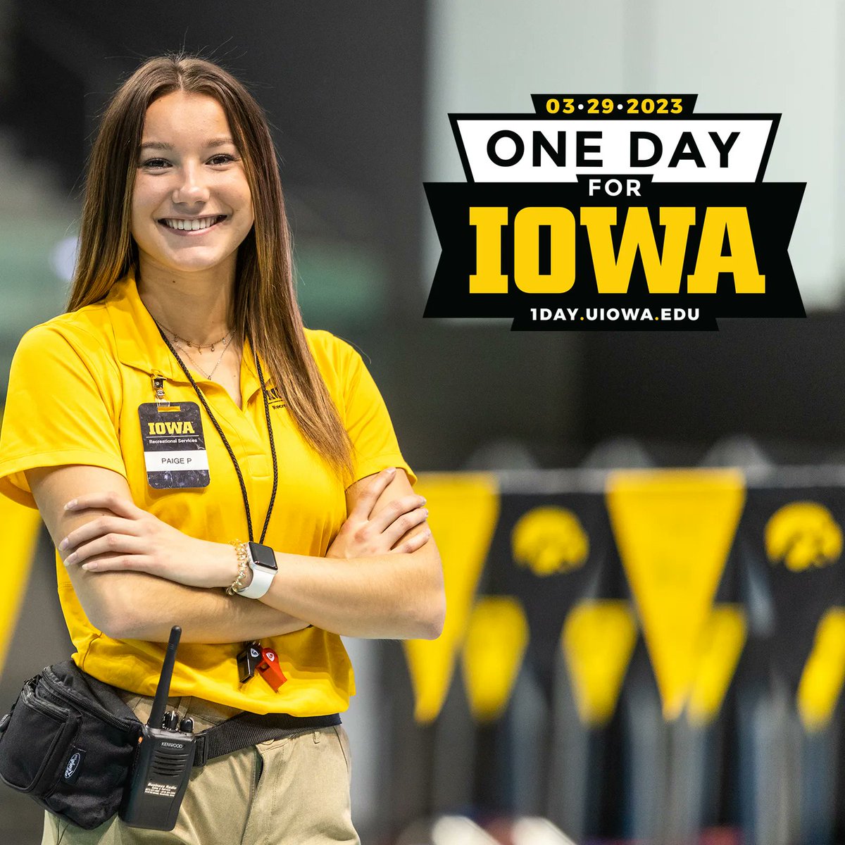 UIStudentLife's tweet photo. One Day for Iowa is this Wednesday! During this year's 24-Hour online giving day, we're supporing Earn, Learn, GROW, a transformative professional development program for students. Even a donation of $5 can help us win the day!

Give today at https://t.co/NHyZjgDWwr https://t.co/sbK2bx3qUq