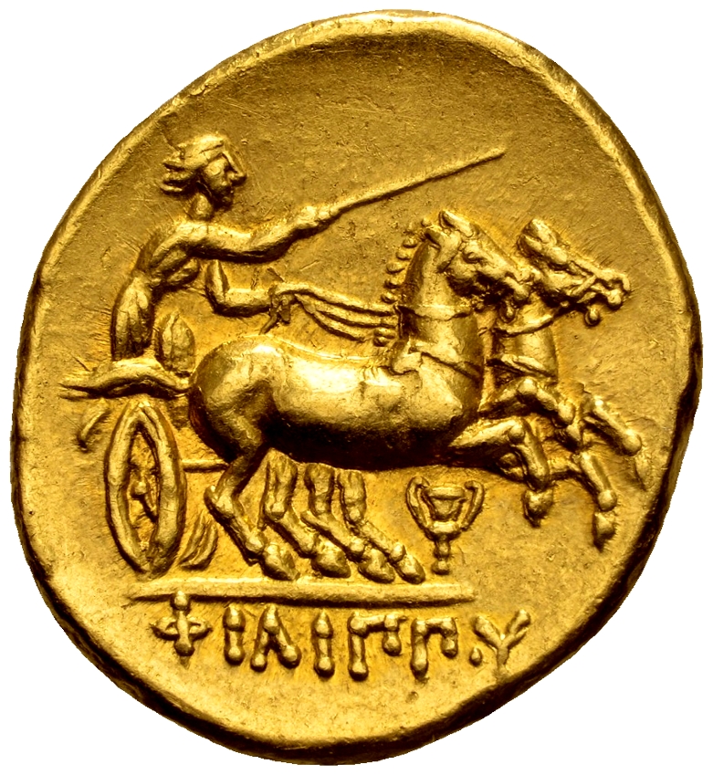 AgoraCoins's tweet photo. Philip II of Macedon's horses won the Olympic four-horse chariot event several times.
The importance of these victories were commemorated even on the coins of his successors.
Kingdom of Macedon, Pella, 323-317 BC. AU stater, 8.53 g.
Le Rider Group 474.
EF
https://t.co/OmdjUGis07 https://t.co/D7O5XoA8i0