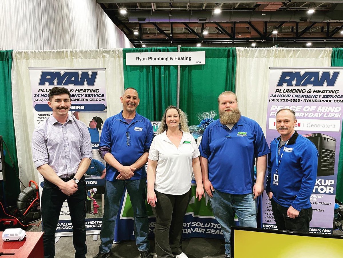 RyanService's tweet image. Thank you all for stopping by our booth at the #2023rochomeandgardenshow 🙌

The WINNER of our Home Comfort Basket will be announced within the next couple days. 

We truly enjoyed discussing your upcoming home improvement projects. Learn more 👉 ryanservice.com