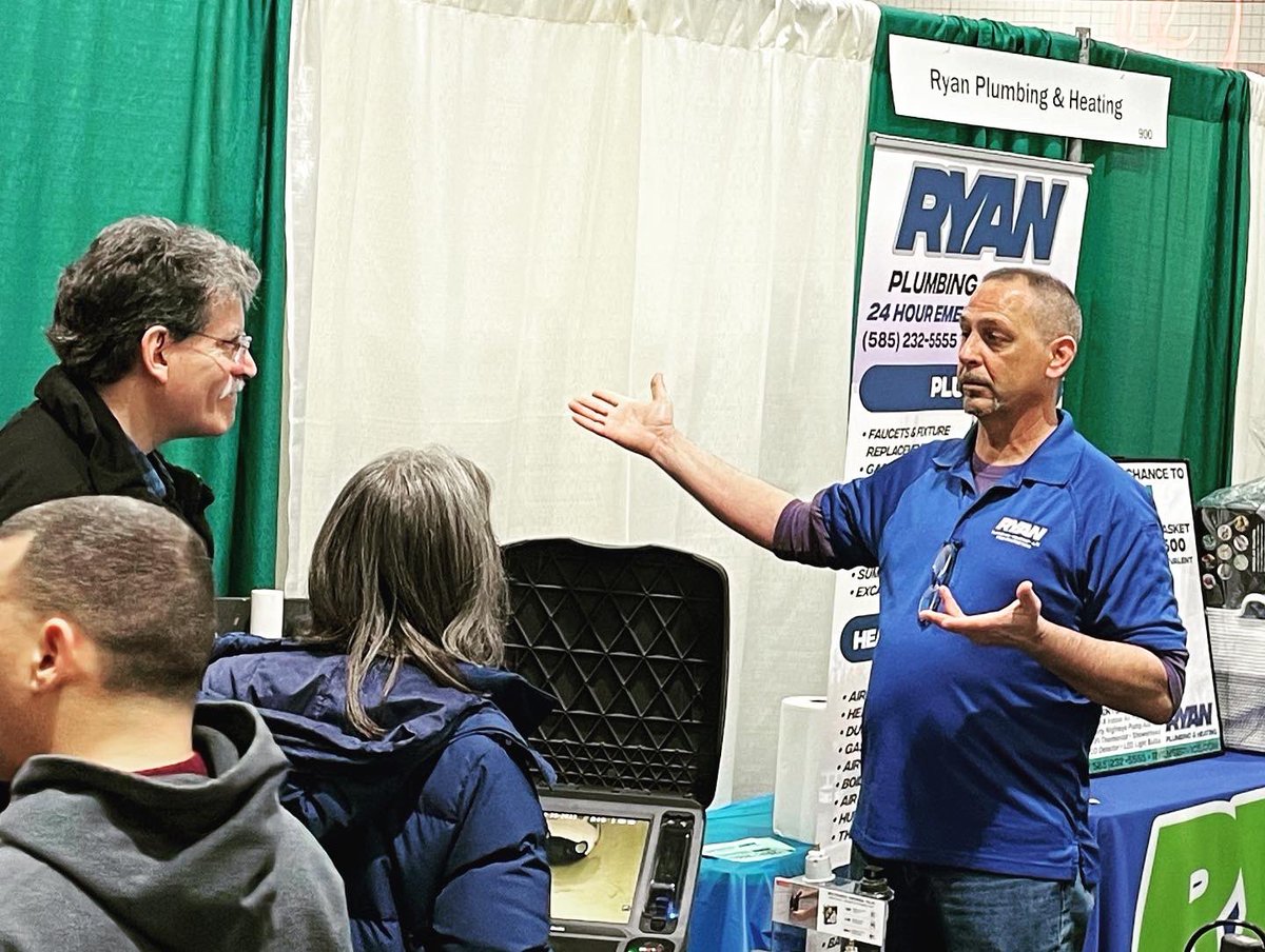 RyanService's tweet image. Thank you all for stopping by our booth at the #2023rochomeandgardenshow 🙌

The WINNER of our Home Comfort Basket will be announced within the next couple days. 

We truly enjoyed discussing your upcoming home improvement projects. Learn more 👉 ryanservice.com