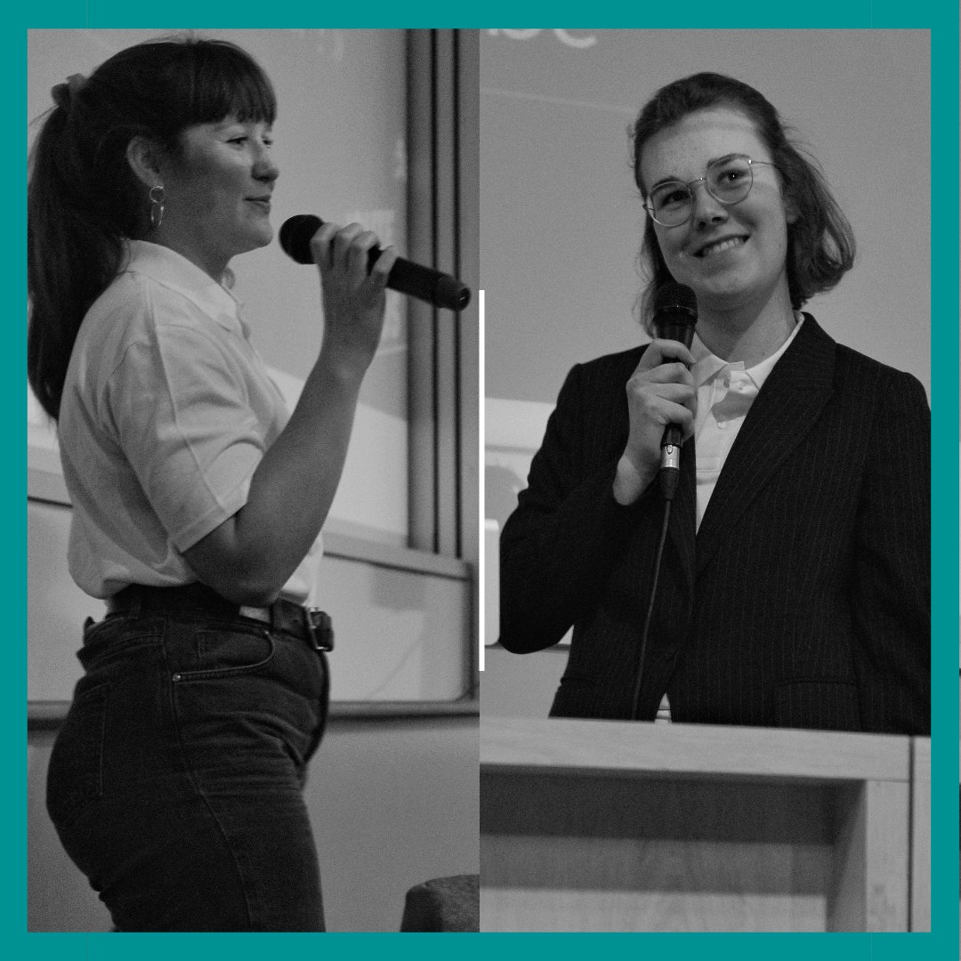 🌟 NOS MEMBRES ONT DU TALENT 🌟

👏 Un grand bravo à Léa Ballé, chargée de projets, et Anne-Flore Rouillon, responsable du développement commercial, pour leur prestation lors des joutes inter-assos d'éloquence jeudi dernier à Sciences Po Rennes !

#sprjc #joute #sciencesporennes