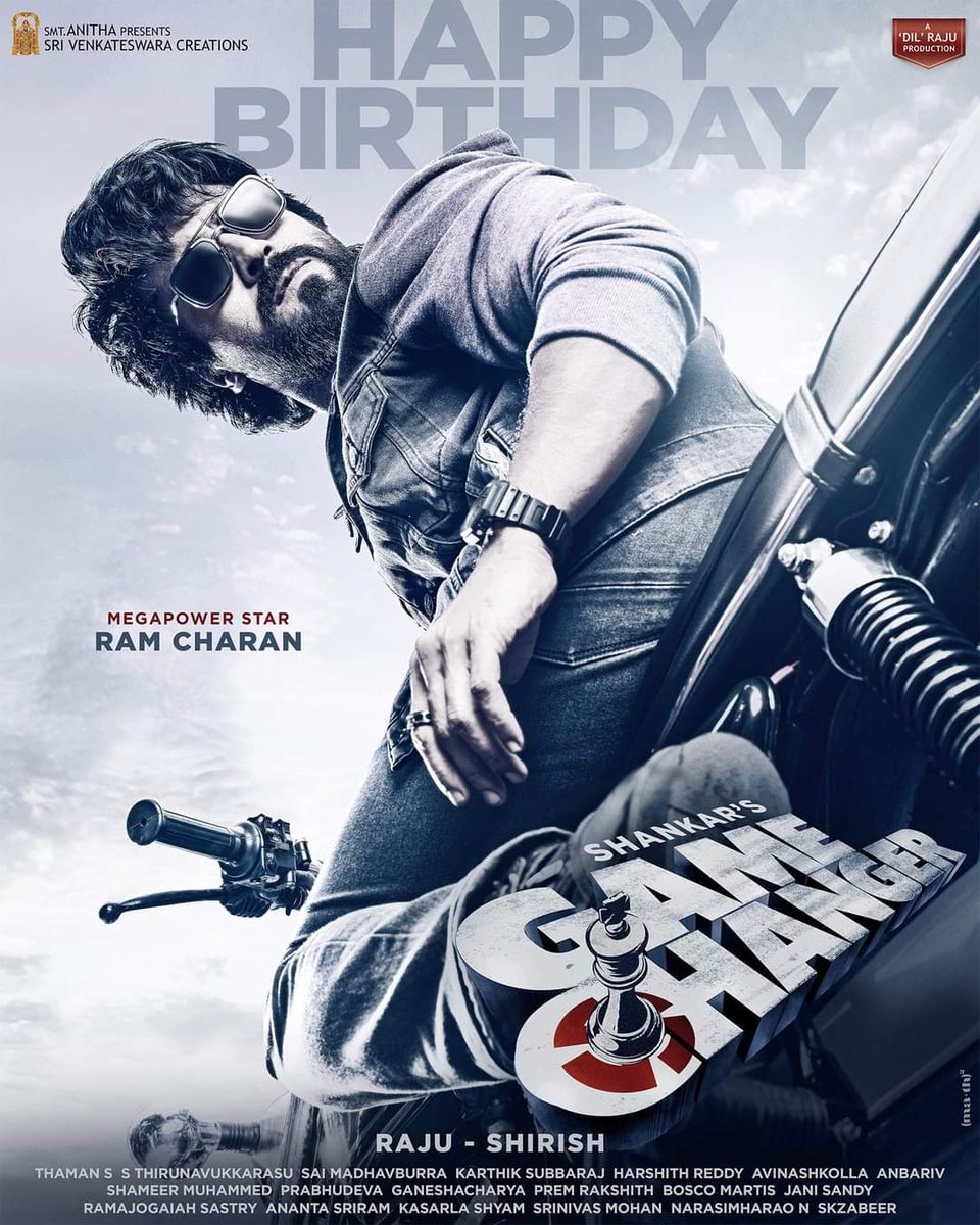 mopidevivenkat's tweet photo. Many more happy returns of the day Cherry
Happy birthday GameChanger https://t.co/m0sUmyKMkU