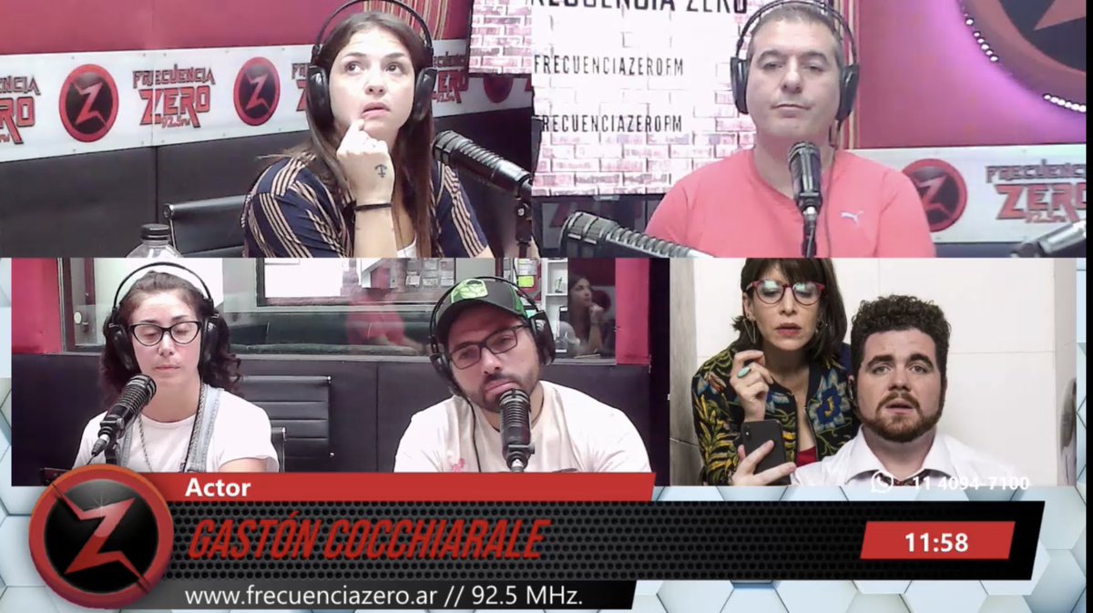 #Ahora con <a href="/GasCocchiarale/">Gastón Cocchiarale</a> hablando de #LaGranRenuncia en el #DiaMundialdelTeatro <a href="/elSanMartinCTBA/">Complejo Teatral BA</a> por <a href="/FrecuenciaZero/">Frecuencia Zero</a> #CircoUrbano con <a href="/holafedebenitez/">Fede Benitez</a> <a href="/Paulanabel/">Paula Anabel Bruno</a> <a href="/MarielaInsua1/">Mali Insua</a>