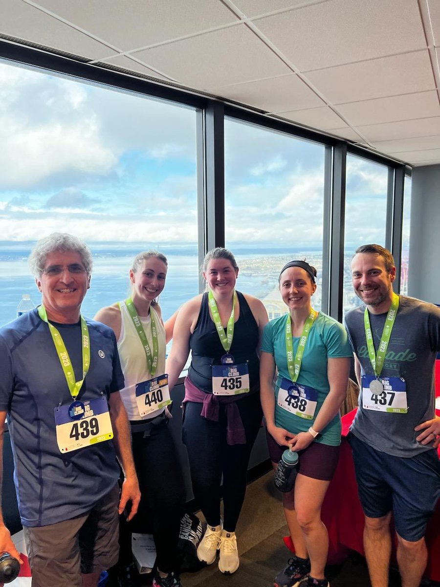 KyleeWestmark's tweet photo. Thanks to all who donated, supported, cheered and thought of us climbing those stairs! We raised $5683! https://t.co/pdu68s8OSf