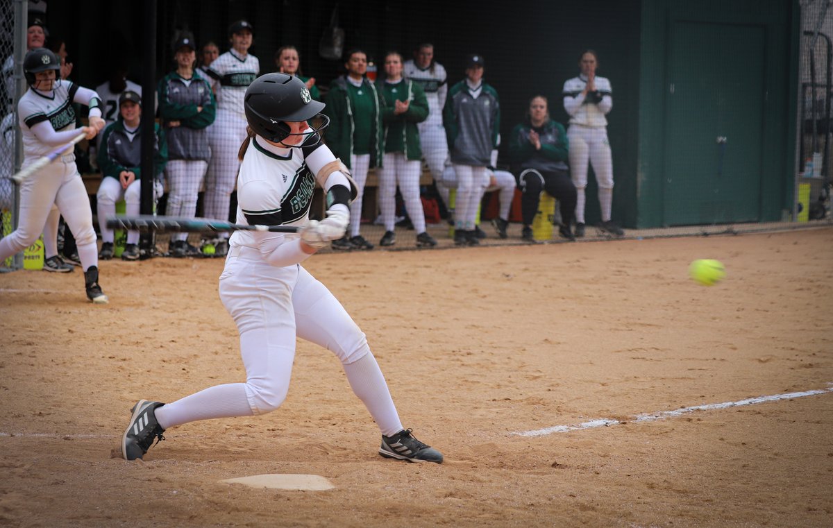 NWBearcatSB's tweet photo. Olivia Daugherty is having a terrific final season. She ranks 2nd in the MIAA in RBI (35) and home runs (10). She ranks 4th in the league in hits (41) and slugging percentage (.786). She ranks 5th in the MIAA in OPS (1.248). She also ranks 9th in the MIAA in batting (.418). https://t.co/5e9fzQ310T