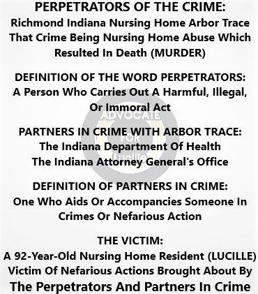 AFL27167's tweet image. #IndyStar /NewsOne ON NURSING HOME ABUSE RESULTING IN DEATH/ #NBC 
___________________________________________________
🚔🚔 AN (APB) ALL-POINTS BULLETIN
HAS BEEN ISSUED FOR THE FOLLOWING
PERPETRATORS AND THEIR PARTNERS IN CRIME