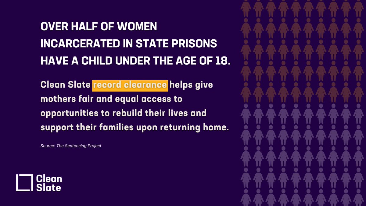CleanSlate_Init's tweet photo. Upon returning home, many women cannot properly care for their health due to health care exacerbated by inadequate conditions in women's prisons.

#CleanSlate legislation can ensure women have a fair chance to obtain employment which is how most people get health insurance. https://t.co/MeQaOQu6zf