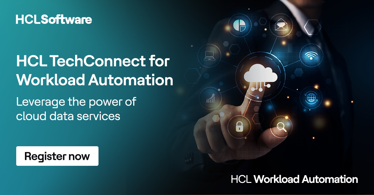hclautomation's tweet image. Optimize your workload automation process at HCL TechConnect for Workload Automation on March 29, 2023. Learn about cloud process orchestration using #HCLWorkload Automation and more. Register now! 
➡️ hclsw.co/x6mti6