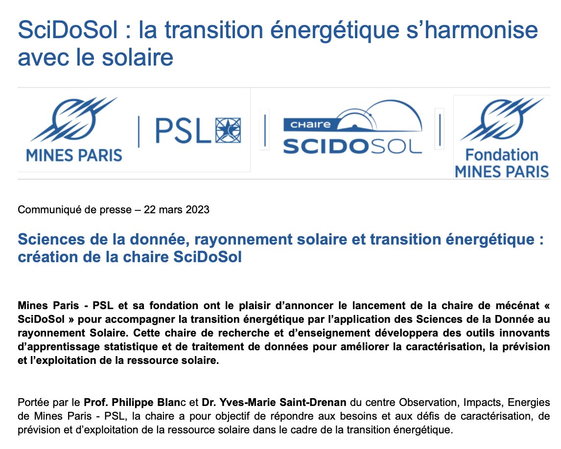 Mines_Paris's tweet photo. ⚠️ Extrait de notre dernier communiqué de presse ⚠️
➡️ N'hésitez pas à aller le lire complètement sur le site de l'école dans presse puis communiqué de presse 😉
#MinesParisPSL #engineeringschool #ecoledesmines #studyinparis #communiquédepresse #scidosol #PSL #fondationminesparis https://t.co/iL0swsuSDT