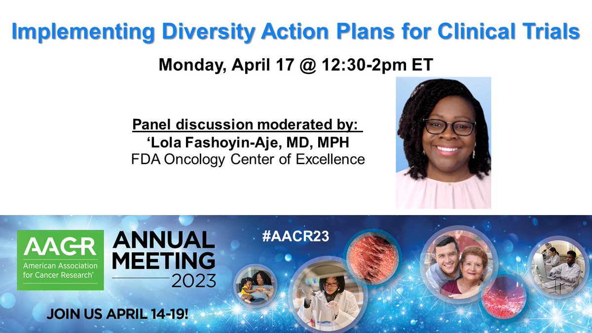 AACR on Twitter "Draft guidance from FDAOncology and a new federal