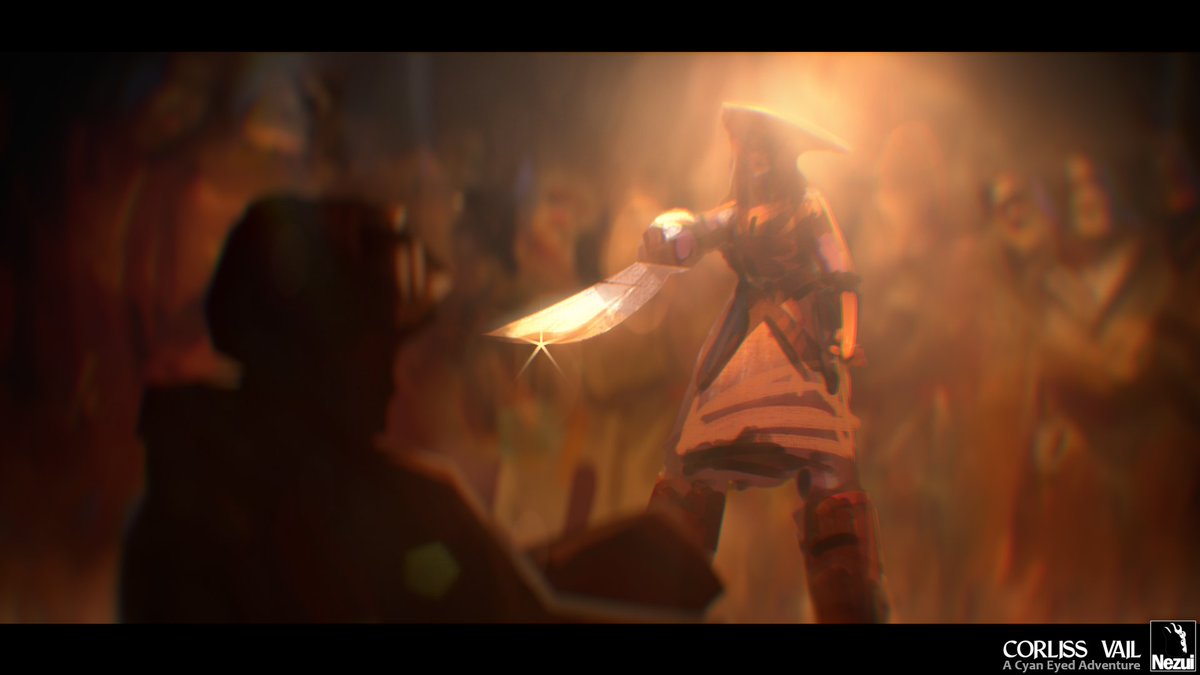 NezuiFilms's tweet photo. Now in development: CORLISS VAIL, an epic steampunk adventure set in the world of the award winning animated short film, Cyan Eyed https://t.co/WzhrgRktSC

Art by the amazing @SkinnyMcSquije
https://t.co/yh2HqA3rq1

#CyanEyed #CorlissVail #animation #Nezui #steampunk #CG #pirate https://t.co/yETI4WIErs
