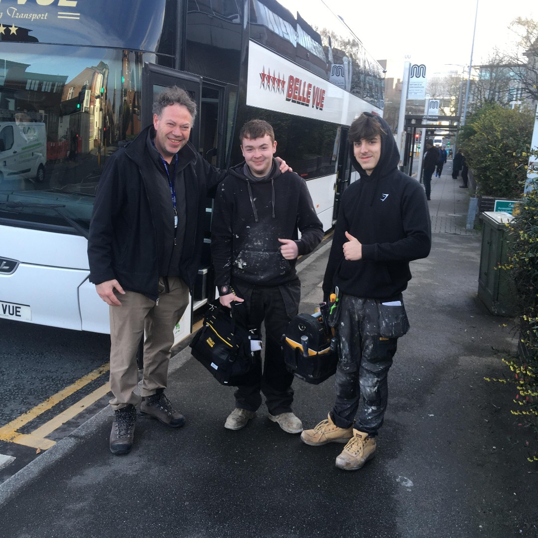 stock_college's tweet photo. Well done to our Carpentry apprentices, Anthony and Nathan for taking part in the GMCG Skills competition last week. 

Anthony came first this year, making this the second year that our apprentices have won the competition. Great work from all students and staff involved. https://t.co/J5Z9fHyoUS