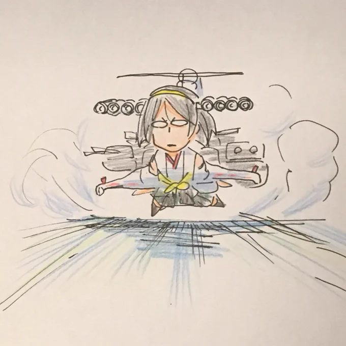 #なぜ描いたかわからないイラスト晒せ 