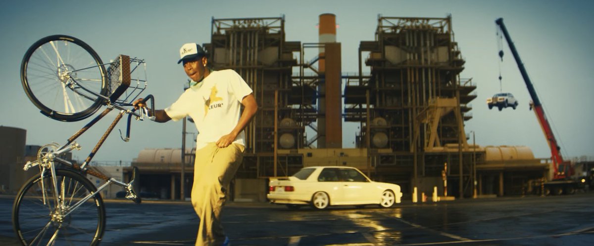 boymolish's tweet image. Shoots from Tyler the creator “DOGTOOTH” music video